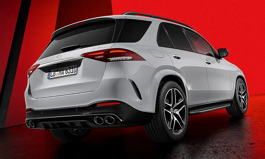 Mercedes-AMG GLE 53 Facelift (2023); stehend; Heckansicht
