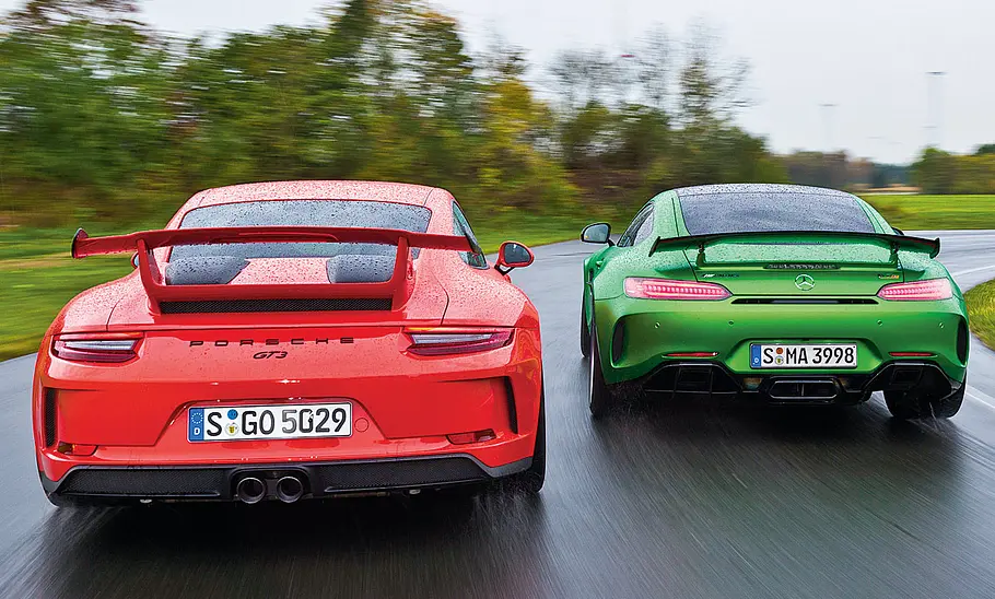 Mercedes-AMG GT R/Porsche 911 GT3