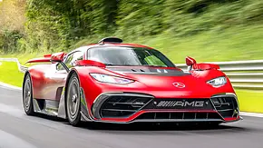 Mercedes AMG One Frontansicht fahrend - Foto: Mercedes