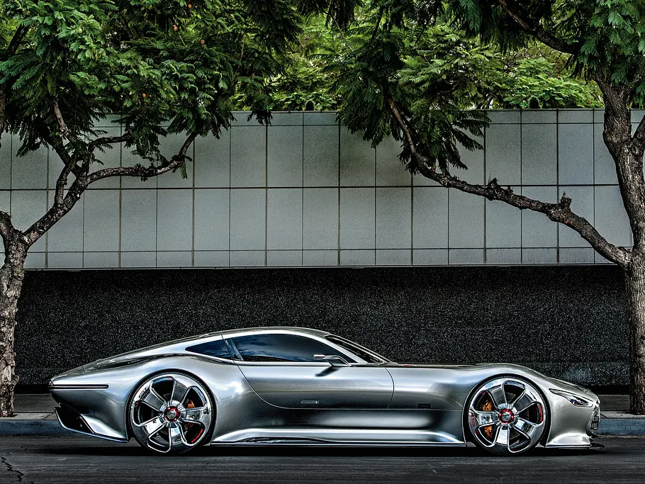 Exklusiv: Mercedes AMG Vision Gran Turismo Mercedes AMG Vision Gran Turismo Bilder Konzept Studie Räder