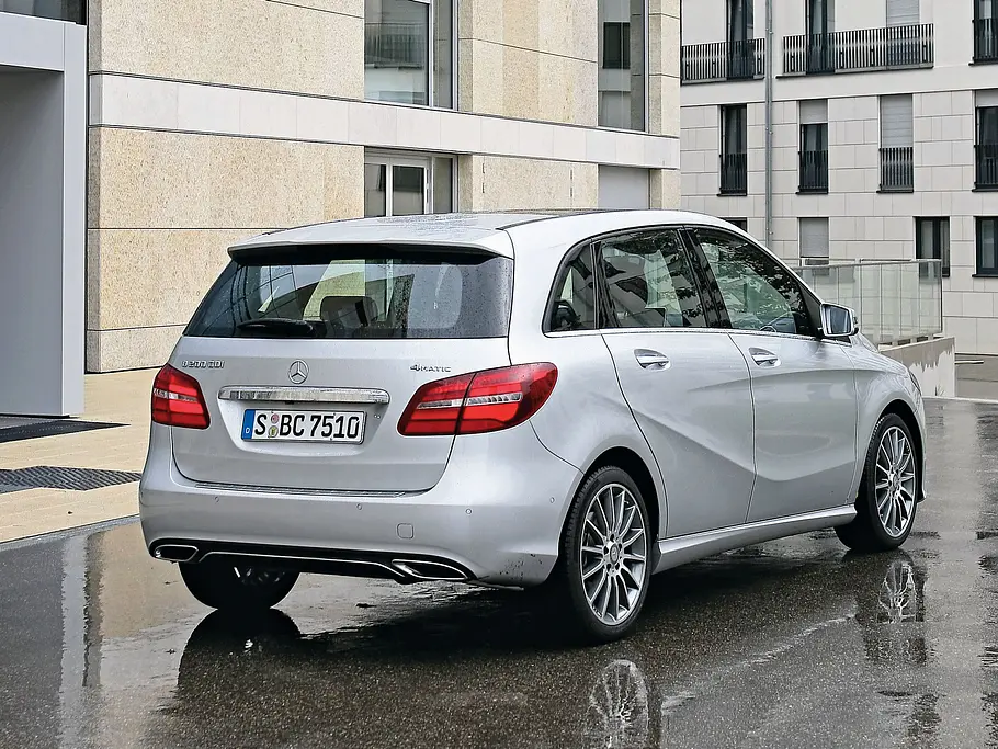 Mercedes B 200 CDI 4Matic 2014 Facelift Test Fahrbericht