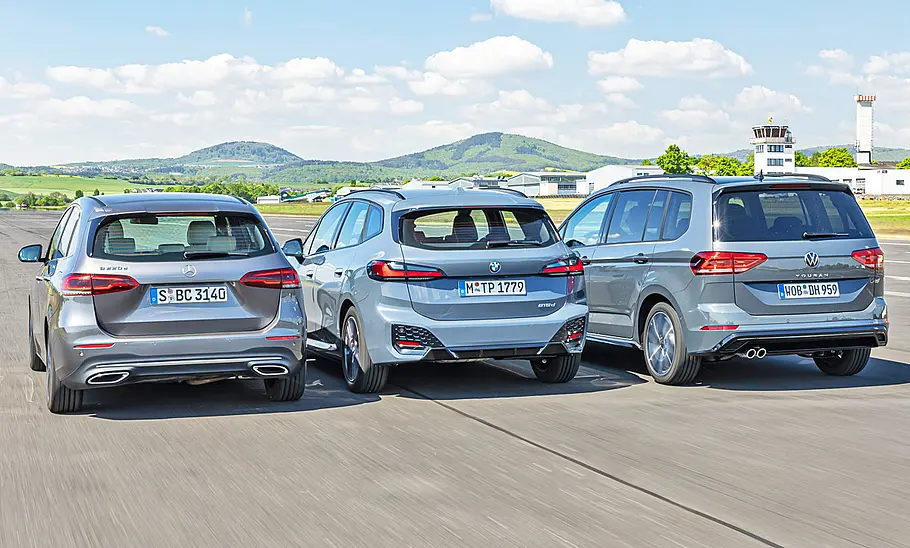 Mercedes B-Klasse/BMW 2er Active Tourer/VW Touran