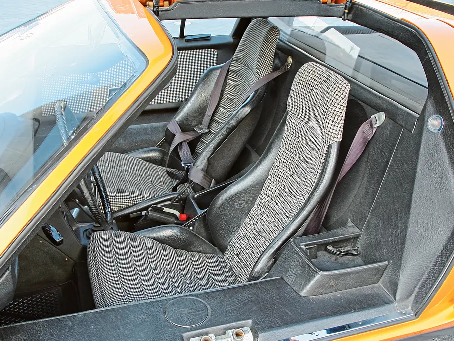 Mercedes C111 Traumwagen Bilder technische Daten Sitze
