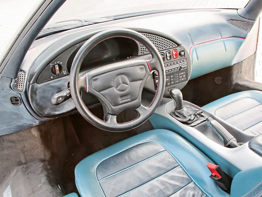 Mercedes C112 Traumwagen Bilder technische Daten Motor Cockpit