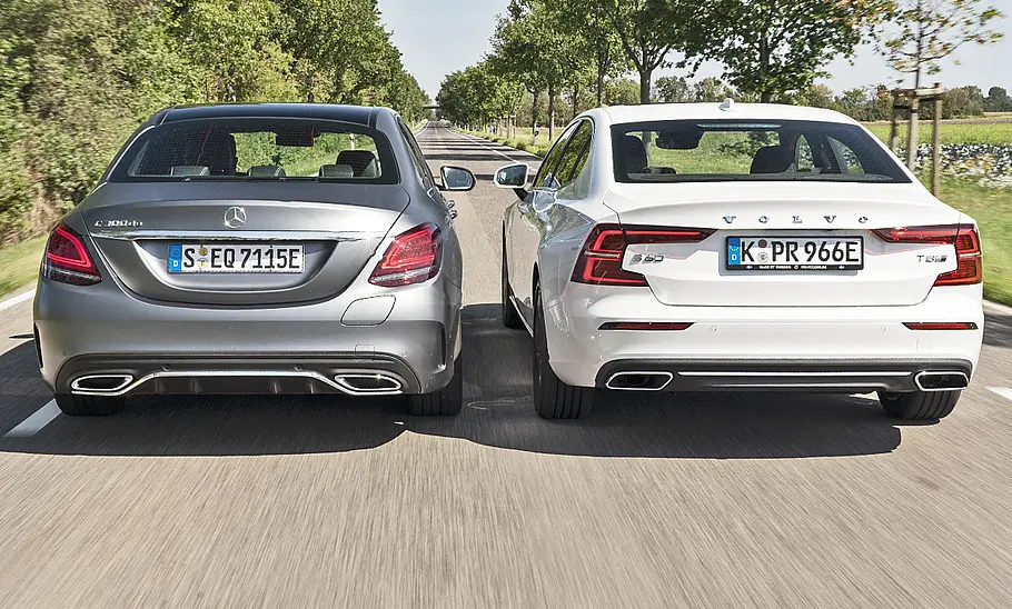 Mercedes C 300 de/Volvo S60 T8 Mercedes C 300 de/Volvo S60 T8