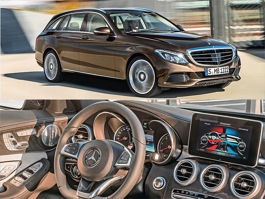 Mercedes C-Klasse T-Modell Vergleich Bilder technische Daten