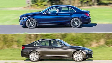 Mercedes C-Klasse/BMW 3er - Foto: Frank Ratering