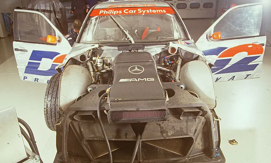 Mercedes C-Klasse (W202) DTM 1994 Der Motor der Mercedes C-Klasse (W202) DTM 1994.