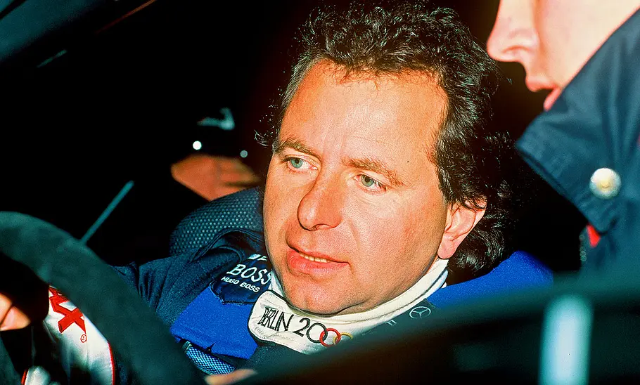 Klaus Ludwig DTM-Pilot Klaus Ludwig am Steuer.