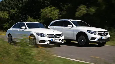 Mercedes C-Klasse/Mercedes GLC: Vergleich - Foto: Daniela Loof