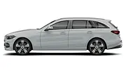 Das Mercedes C-Klasse T-Modell im Profil. - Foto: Carwow