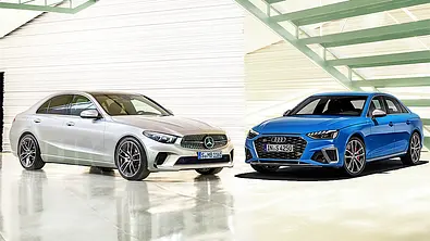 Mercedes C-Klasse (W206)/Audi A4 (B9): Vergleich - Foto: Ulvaeus/Audi