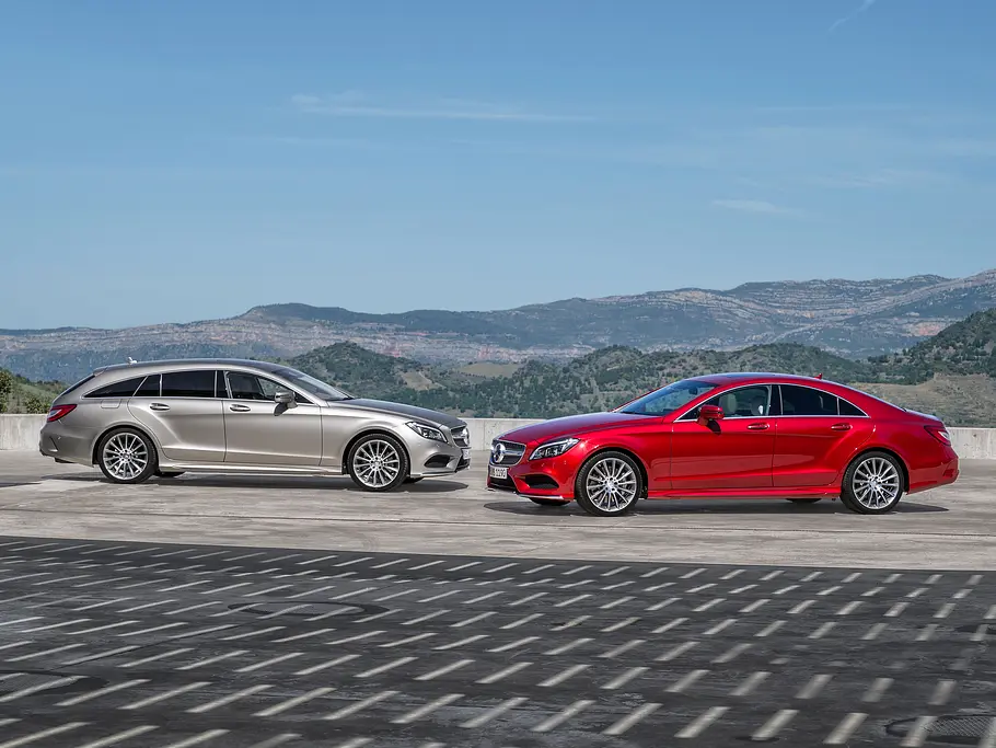 Mercedes CLS Facelift (2014) Mercedes CLS Facelift 2014 Modellpflege Coupe Shooting Brake AMG