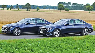 Mercedes E-Klasse: Benziner gegen Diesel - Foto: Jürgen Zerha