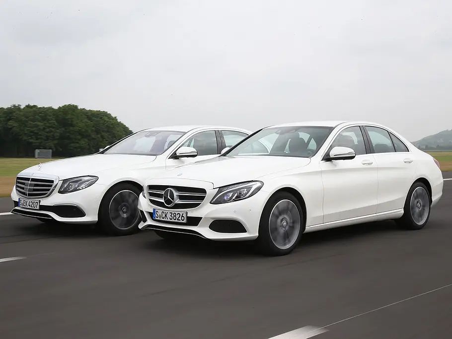 Mercedes E-Klasse/C-Klasse: Vergleich