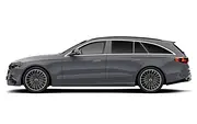 Blick von er Seite auf die Mercedes E-Klasse. - Foto: Carwow