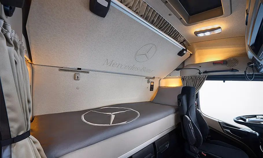 Mercedes eActros 600 (2024); Bett