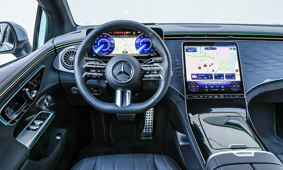 Mercedes EQE Cockpit