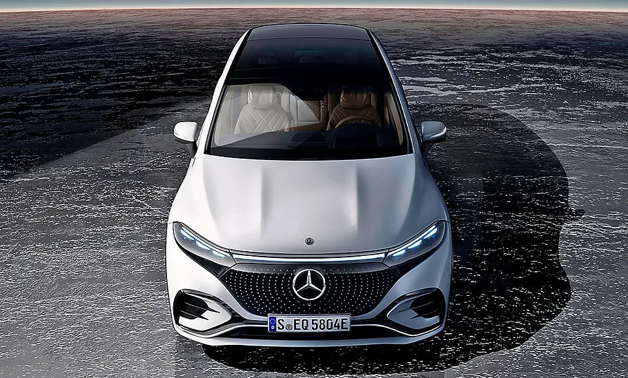 Mercedes EQS SUV (2022) Mercedes EQS SUV (2022); stehend, vorne