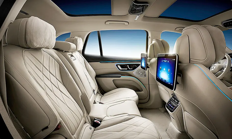 Mercedes EQS SUV (2022) Mercedes EQS SUV (2022), Rücksitzbank