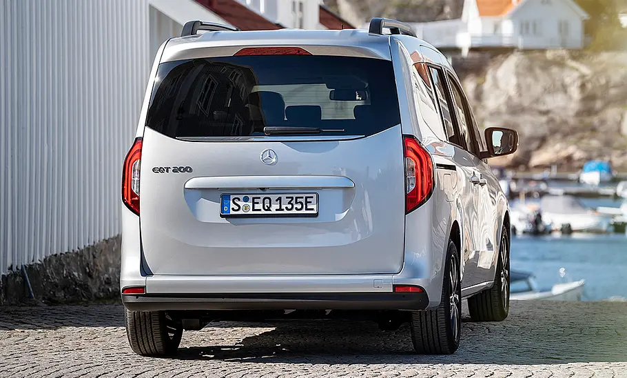 Mercedes EQT (2023); stehend, Heck