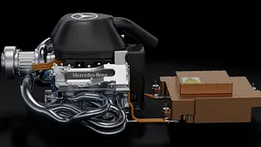 Mercedes-F1-Motor von 2014 - Foto: Mercedes