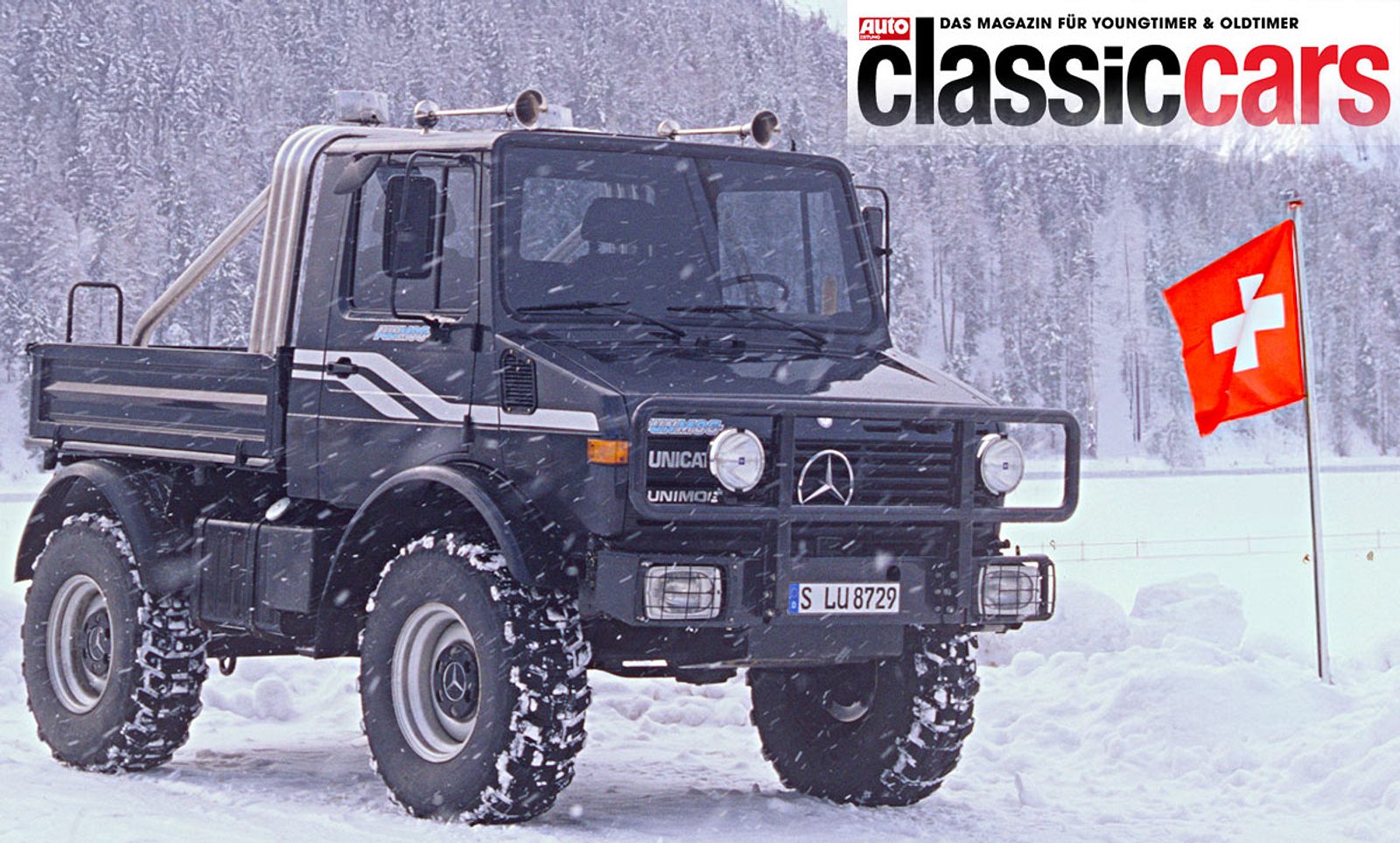 Mercedes Funmog: On the road in the heaviest show star of the 90s