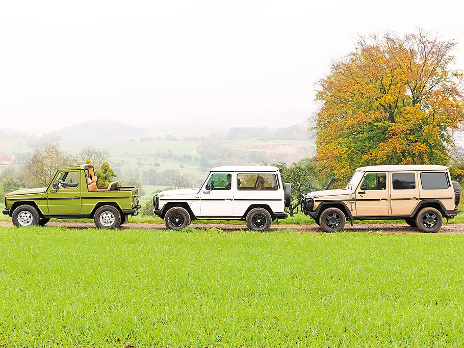 Vergleich: G-Modell mercedes g modell vergleich geländewagen