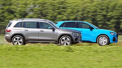 Mercedes GLB/Audi Q3 - Foto: Niklas Gotta