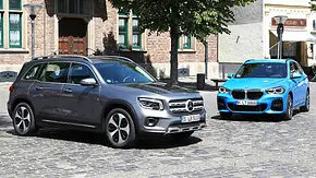 Mercedes GLB/BMW X1 - Foto: Niklas Gotta Mercedes GLB/BMW X1 - Foto: Niklas Gotta