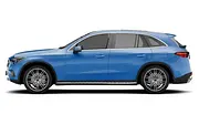 Blick von der Seite auf den Mercedes GLC. - Foto: Carwow