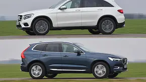 Mercedes GLC/Volvo XC60 - Foto: Zbigniev Mazar