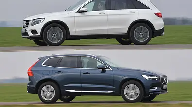 Mercedes GLC/Volvo XC60 - Foto: Zbigniev Mazar
