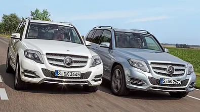 Mercedes GLK 250 4Matic 250 BlueTEC 4Matic Vergleich Bilder technische Daten