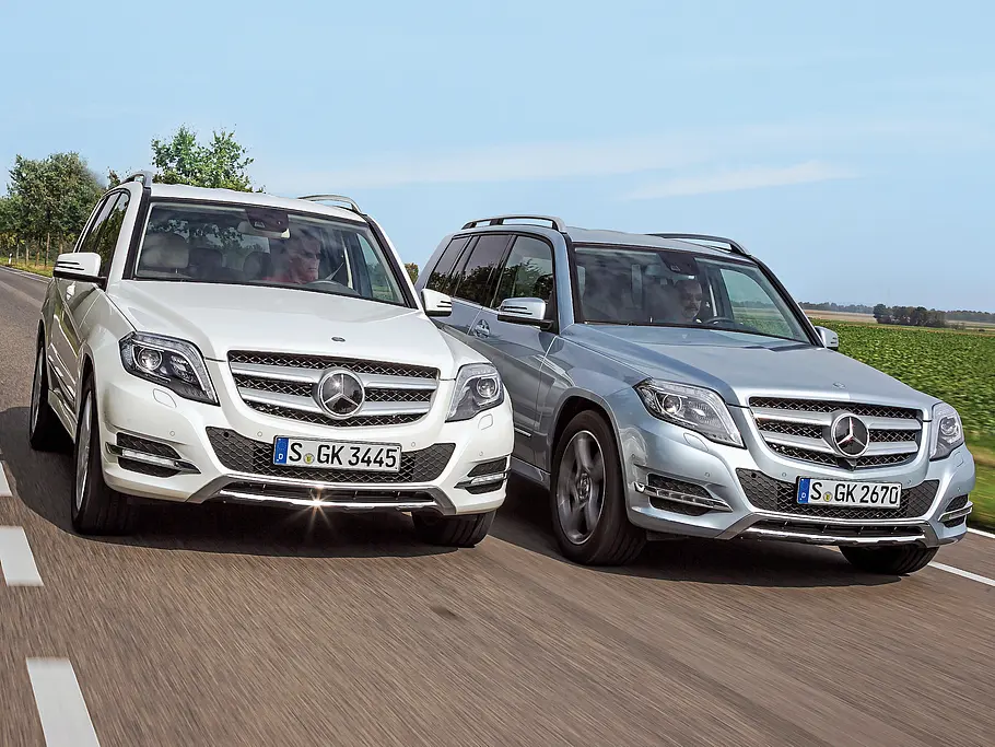 Mercedes GLK 250 4Matic 250 BlueTEC 4Matic Vergleich Bilder technische Daten
