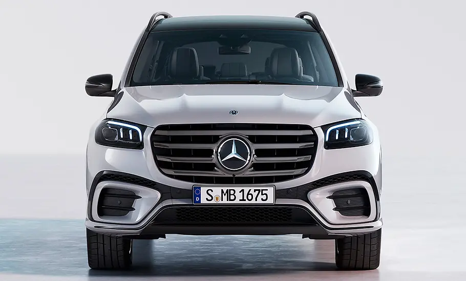 Mercedes GLS Facelift (2023) Die Frontansicht auf den Mercedes GLS Facelift (2023).