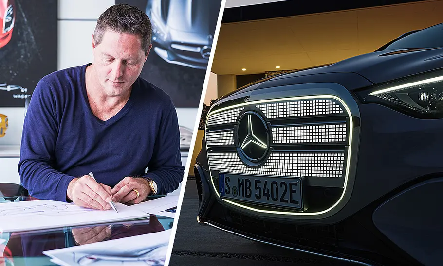 Mercedes-Chefdesigner Gorden Wagener und der Mercedes GLC EQ Mercedes-Chefdesigner Gorden Wagener und der Mercedes GLC EQ