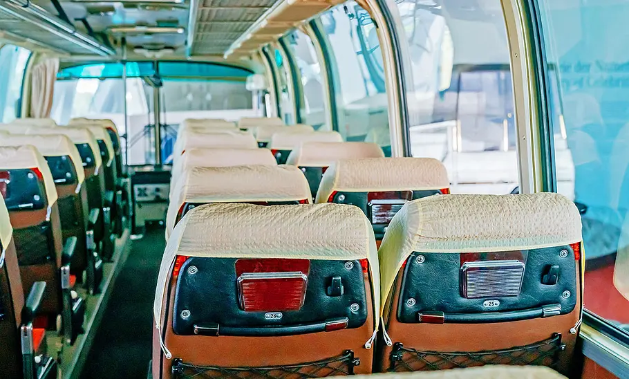 Die Sitze des Mercedes O 302.