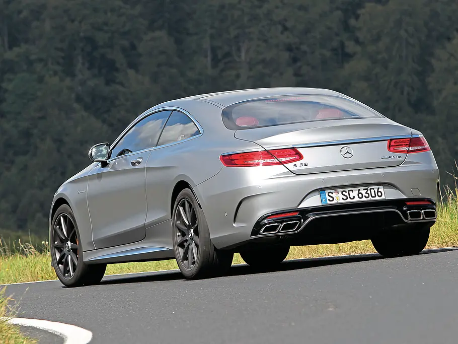 Mercedes S 63 AMG Coupé Mercedes S 63 AMG Coupé Luxusklasse Sportler Test Bilder