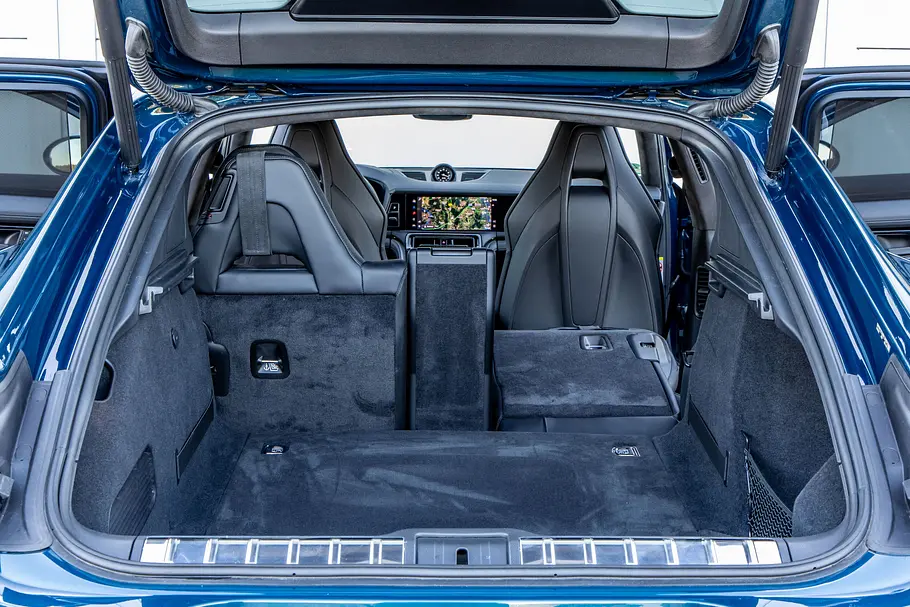 Der Kofferraum des Porsche Panamera Executive.