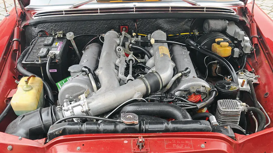 Mercedes 300 SEL 6.3 Der Motor des Mercedes 300 SEL 6.3.