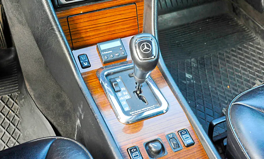 Das Automatikgetriebe des Mercedes S124.