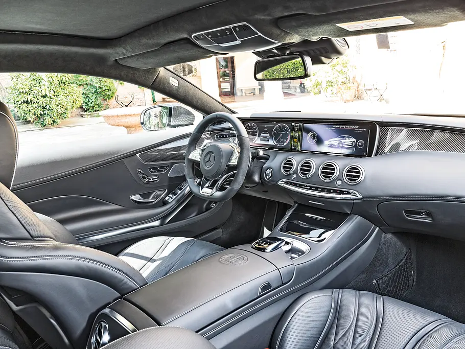 Mercedes S 63 AMG 4Matic Coupe Fahrbericht Luxus-Klasse Bilder V8