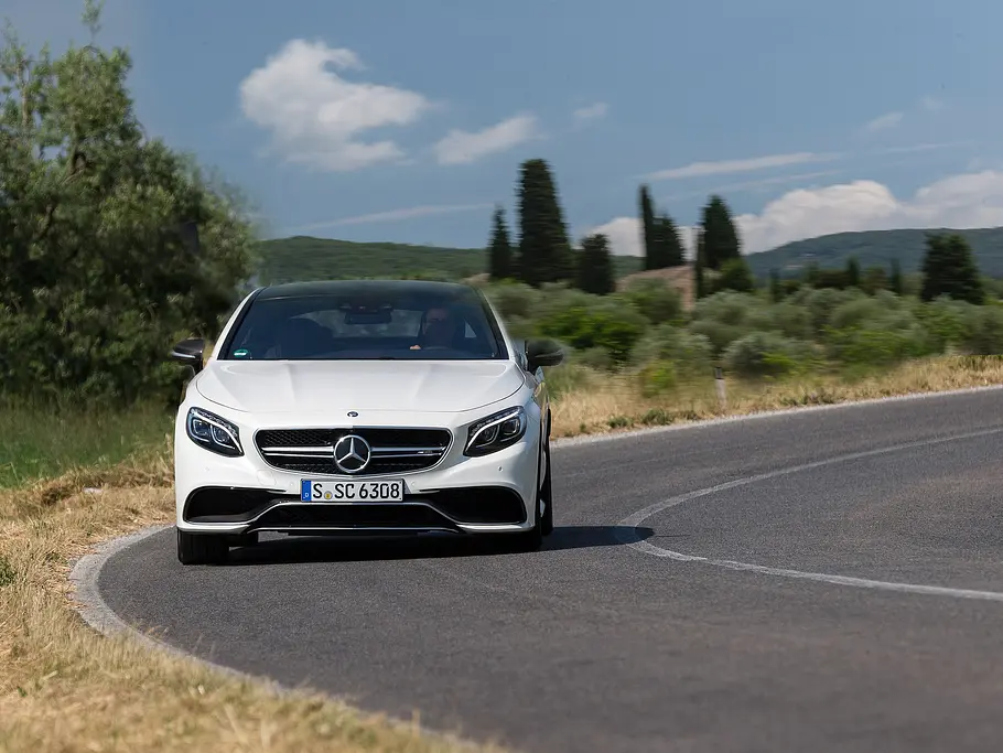Mercedes S 63 AMG 4Matic Coupe Fahrbericht Luxus-Klasse Bilder V8