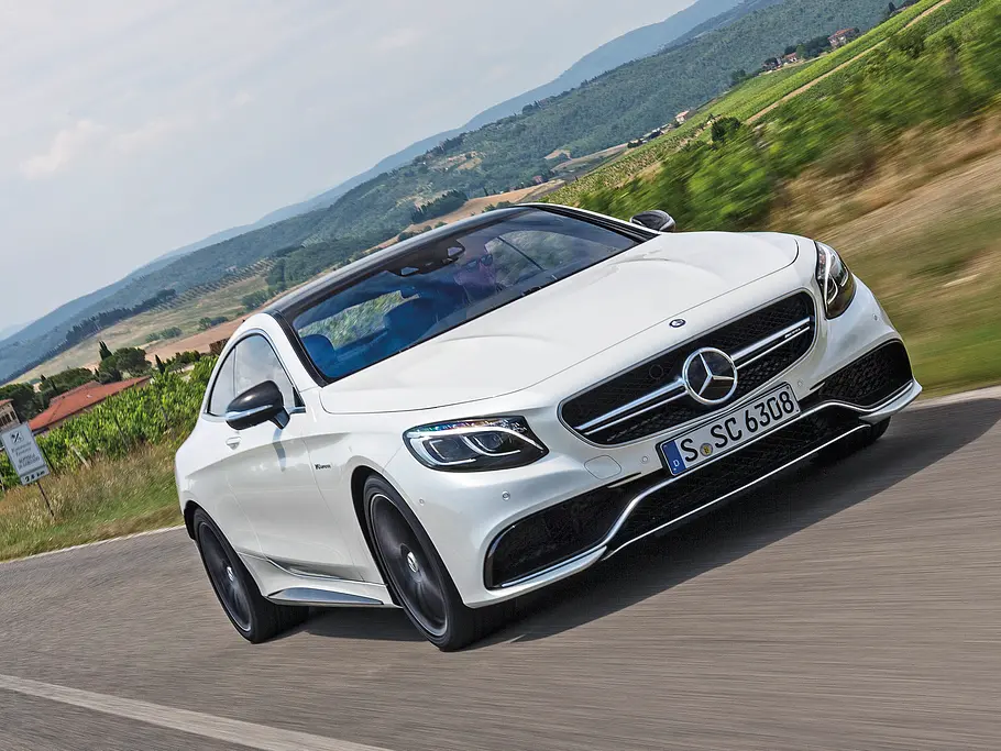 Mercedes S 63 AMG 4Matic Coupe Fahrbericht Luxus-Klasse Bilder V8