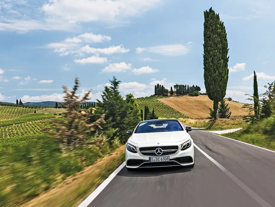 Mercedes S 63 AMG 4Matic Coupe Fahrbericht Luxus-Klasse Bilder V8