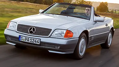 Ganzjahres-Roadster Mercedes SL 320 - Foto: Frank Ratering