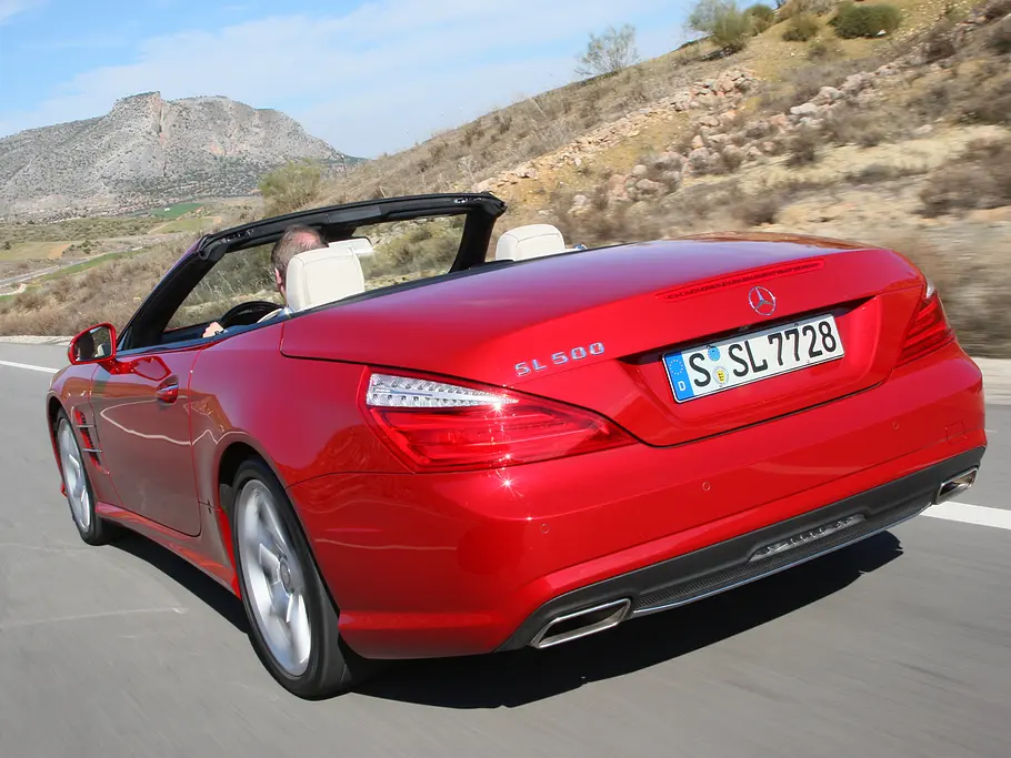 Mercedes SL 500 - Heckschürzen