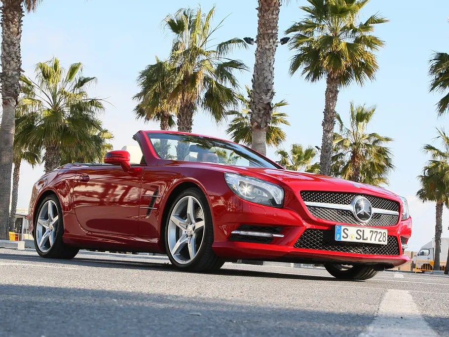 Mercedes SL 500 - Beschleunigung