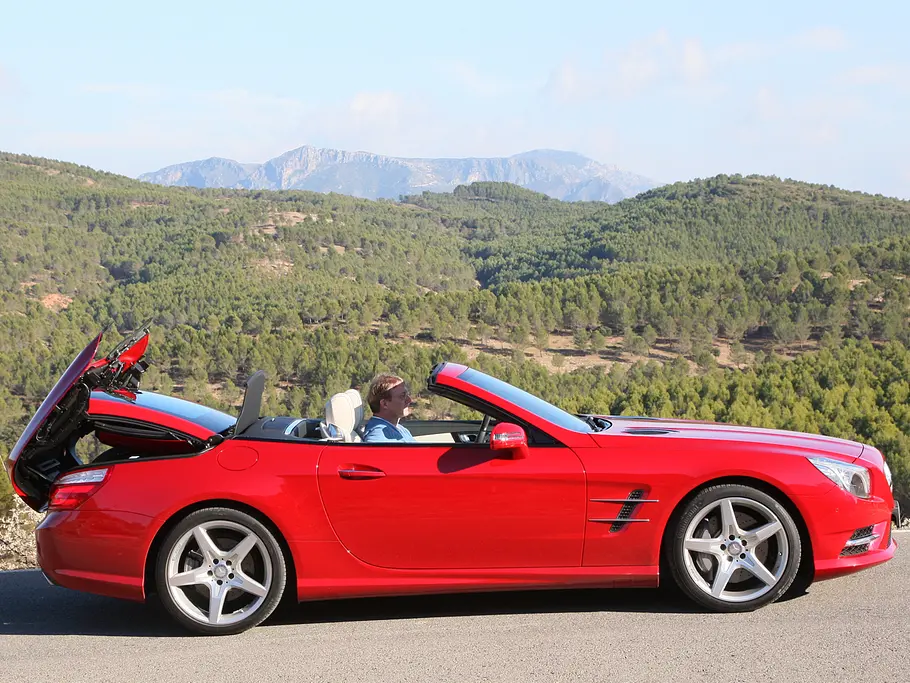 Mercedes SL 500 - Dach